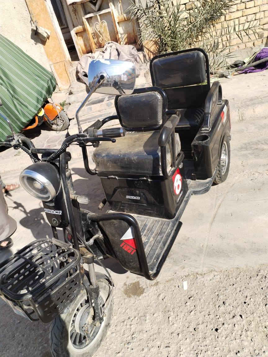 دراجة شحن ثلاثة  ايطارات تكون بدي+كرسي متحرك للبيع اتصل على الرقم *********** الاتصال على الخاص
