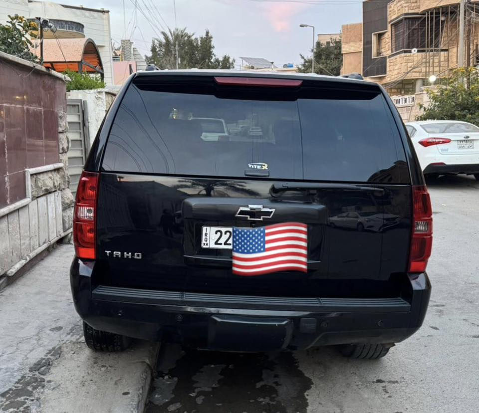 الرخصة من الادارة المحترمة
السلام عليكم 

تاهو خليجي فئة LT لون اسود ملكي موديل ٢٠٠٨ صبغ بنيد اثر جراد ونص الجاملغ الخلفي خلف السائق 

محرك كير تخم تاير تبريد داخل جلد اسود لايت زنون تحكم ستيرن تبريد ٣ قطع شاشة كاميرا سيارة عل بلاد الشركة ماشية ٢٠٠ الف رقم اربيل باسمي دولي تحويل مباشر مكاني بغداد 

السعر ٢٠٠ ورقة 

***********

تحياتي للجميع ....
