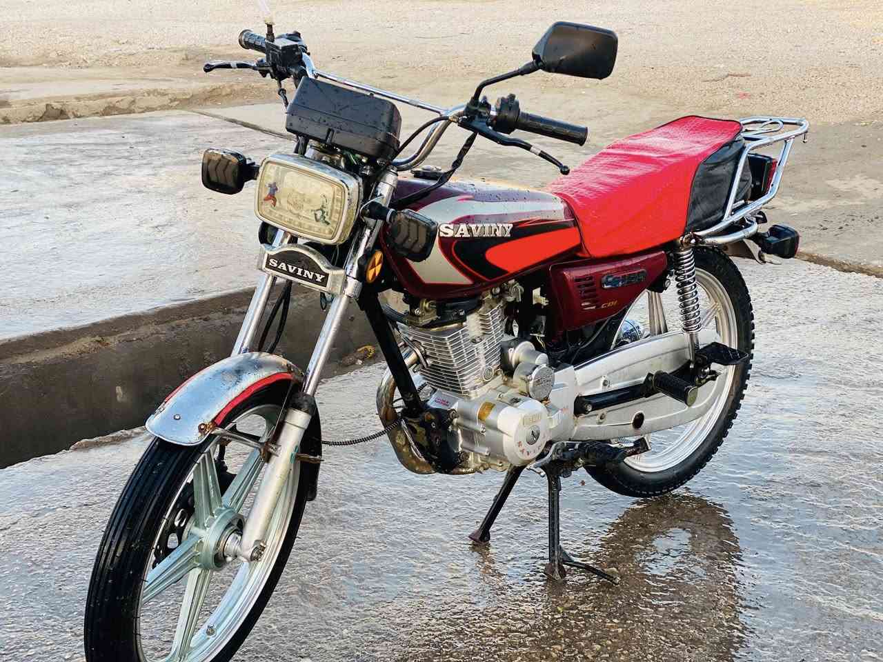 السلام عليكم 
ماطور ايراني موديل 2021 ما ناقصه كلشي محرك وكير مكفول نشاط فول نكره سلف كهربائيات كلها شغاله تواير جديده باتري جديد السعر 545 وبي مجال للاتصال ***********
