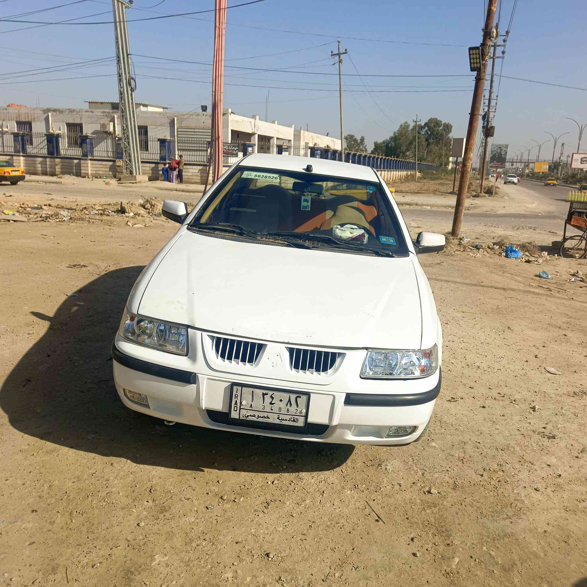 سلام عليكم
سمند موديل 2014 للبيع سياره نضيفه مابيه اي نواقص السياره جاهزه من كلشي *********** الدوانيه
