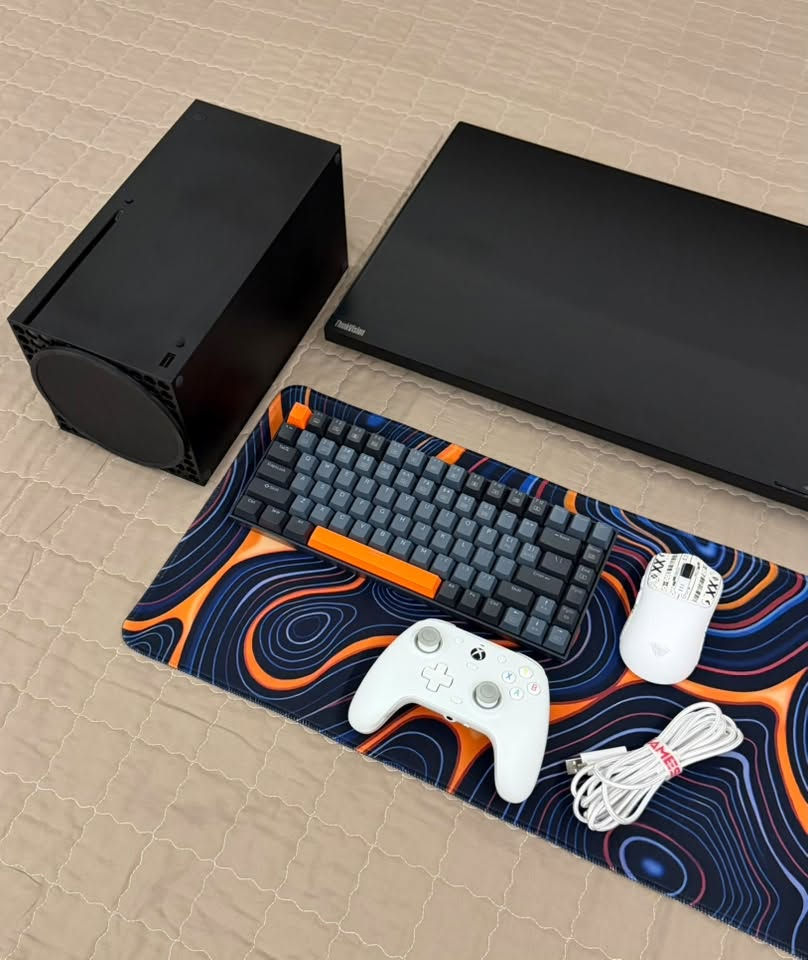 افضل عرض تجميعه كامله ممكن تشوفه
اكسبوكس x اصدار 2022

شاشة Lenovo بدقة 2k  و60hz حجم 24 يعني تشغلك gta6 باعلى اعدادات 

معاه جوستك كيم سير فقط استعمال كم يوم 

كيبورد ميكانيكي سرعه عاليه مع اضاءه rgb 11 وضعيه

ماوس fantech واير و وايرليس

الجميع نضافة 100‎%‎ استعمال قليل مع كراتين بالصوره 

وكل هذا مع ماوس باد وسماعات ويوبي اس هدية السبب السماعات تحتاج مخدات لكنها شغاله بدون اي مشكله وماقاصره واليوبي اس يحتاج بطاريات لان حاليا يشغلك تقريبا ثلاث دقايق على كد الفصله يعني

السعر كامل 935 مع التوصيل 

وملاحظة هسه اذا تنزل للسوك بس الاكسبوكس المستعمل صاير سعره 800 اني منطيك وياه 7 اغراض بفرق بسيط يعني ماتلكي هيج ابد واذا ابقيه بعد شهر تجيني اكلك مليون 

تواصل واتساب ***********
