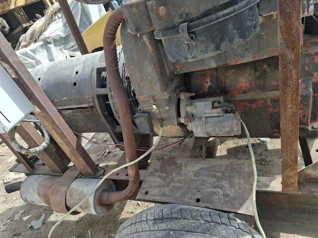 سلام عليكم مولد لستر نكليزي للبيع ١٥ كيفي ٣بستم سعر مليون وميتين رقم الهاتف ***********
