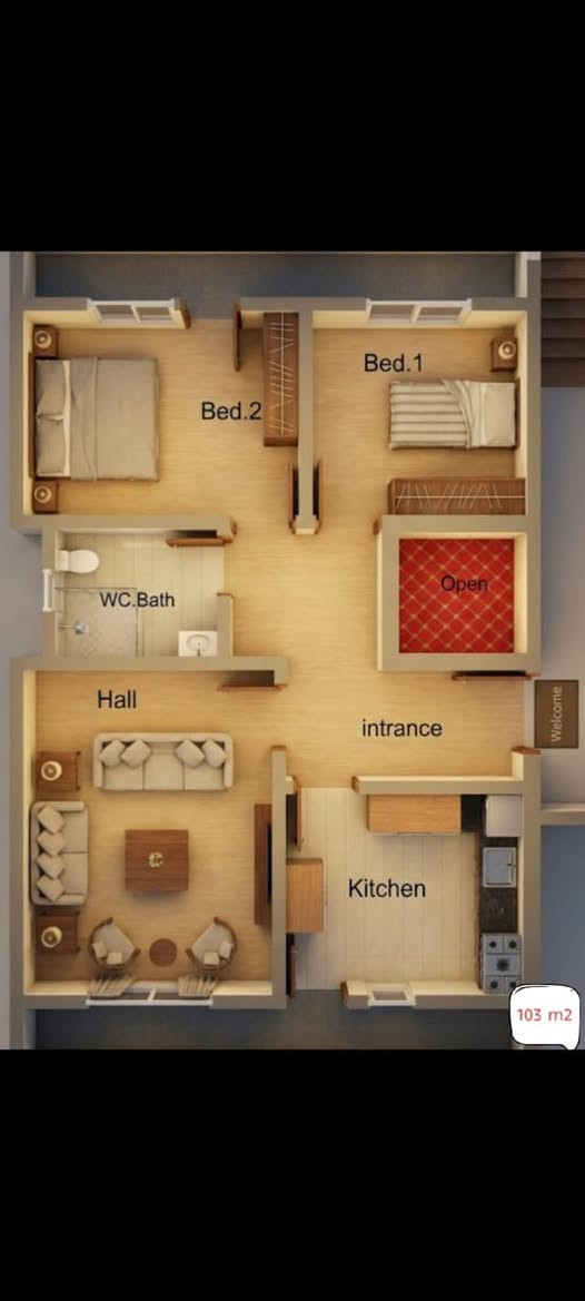 مجمع سكني المحبة
مقابل معرض بياع 
مجمع كاملة  
كراج دفن
ماي و كهرباي ٢٤ ساعة

شقه خلصان و جاهز
- ١٠٣ م٢ ( ٢ غرفة نوم+صالة+مطبخ+حمام و مشتملات+2 بالكون ) و شقة بها واجهتين و كل واجهة امامها فارغة سعر ١٦٥ مليون
شقه جديده زيرو كامل مواصفات نهايه شهر ١/٢٠٢٦ خلصان
بيها كوانتر + سباليت+ عزل حراراي + سقف جبسن بورد و ليد + صحيات تعليق + مدخل و مطبخ كاشي (٦٠*١٢٠) 
ماكو شقه بهيك مواصفات بالمشروع 
بس شقة مالتنا.
الرقم ***********
