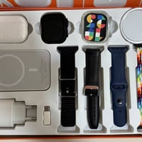 بكج ساعات ذكية بجودة عالية تدعم برامج التواصل والواي فاي فقط ب٢٥توصيل ...