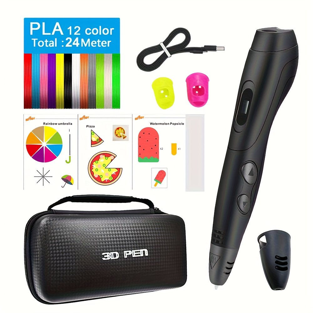 قلم ثلاثي الأبعاد: جهاز يشبه القلم يستخدم بلاستيك مصهور لرسم مجسمات في الهواء أو على الأسطح.
خيوط بلاستيكية (Filaments): تأتي المجموعة مع خيوط ملونة متعددة (غالباً من نوع PLA) لاستخدامها كمادة للرسم.
حقيبة تخزين: حقيبة صلبة للحفاظ على القلم، الخيوط، والكابلات منظمة وآمنة.
كابل شحن: كابل USB لتشغيل القلم أو شحن بطاريته
السعر 10


**إذا كنت صاحب هذا الإعلان وتريد حذفه لأي سبب، رجاءا أرسل رسالة إلى الدعم الفني**