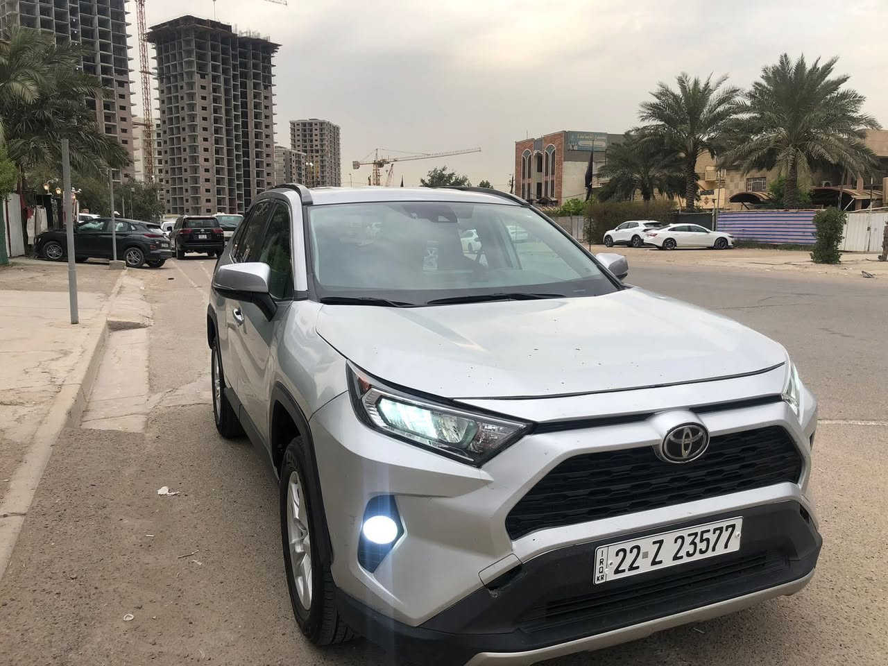 راف فور تويوتا رقم اربيل تحويل ثاني يوم حادثها بسيط الجاملغ وربع البنيد والباقي مكفول بدون دواخل شاصي لغد كله مكفول محرك 2500 المواصفات 
شاشة كبيرة كار بلي كاميرا خلفية وضعيات قيادة هندبريك بصمة رادار امامي وباقي المواصفات المعروفة السيارة جاهزة دينار متصرف عليها للبيع فقط السعر 190 وبيها مجال 
للاستفسار *********** واتساب فقط مكاني بغداد 
 الشراي يتصل
