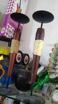 شمعدان بلوط • تحفة زمانية • توصيل