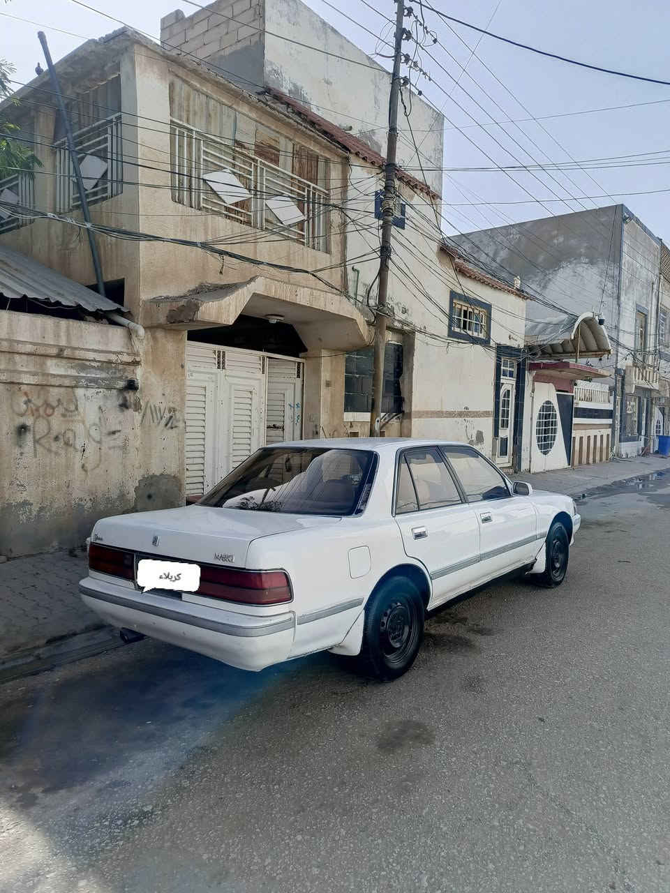 السلام عليكم للبيع مارك تكم كربلائي السياره جاهزة من مكينه كير حداديه كهرباءيات تبريد مو شغال رقم كربلاء انكليزي بسمي السياره مكفولة من الكص ونقل الجثة والرسميات والظربه القويه  مكان السياره نجف السعر ٥٠ او بيه مجال قليل . جماعه ال٤٥ ماابيع لتخابر وتعب روحك                                         للاستفسار ***********
