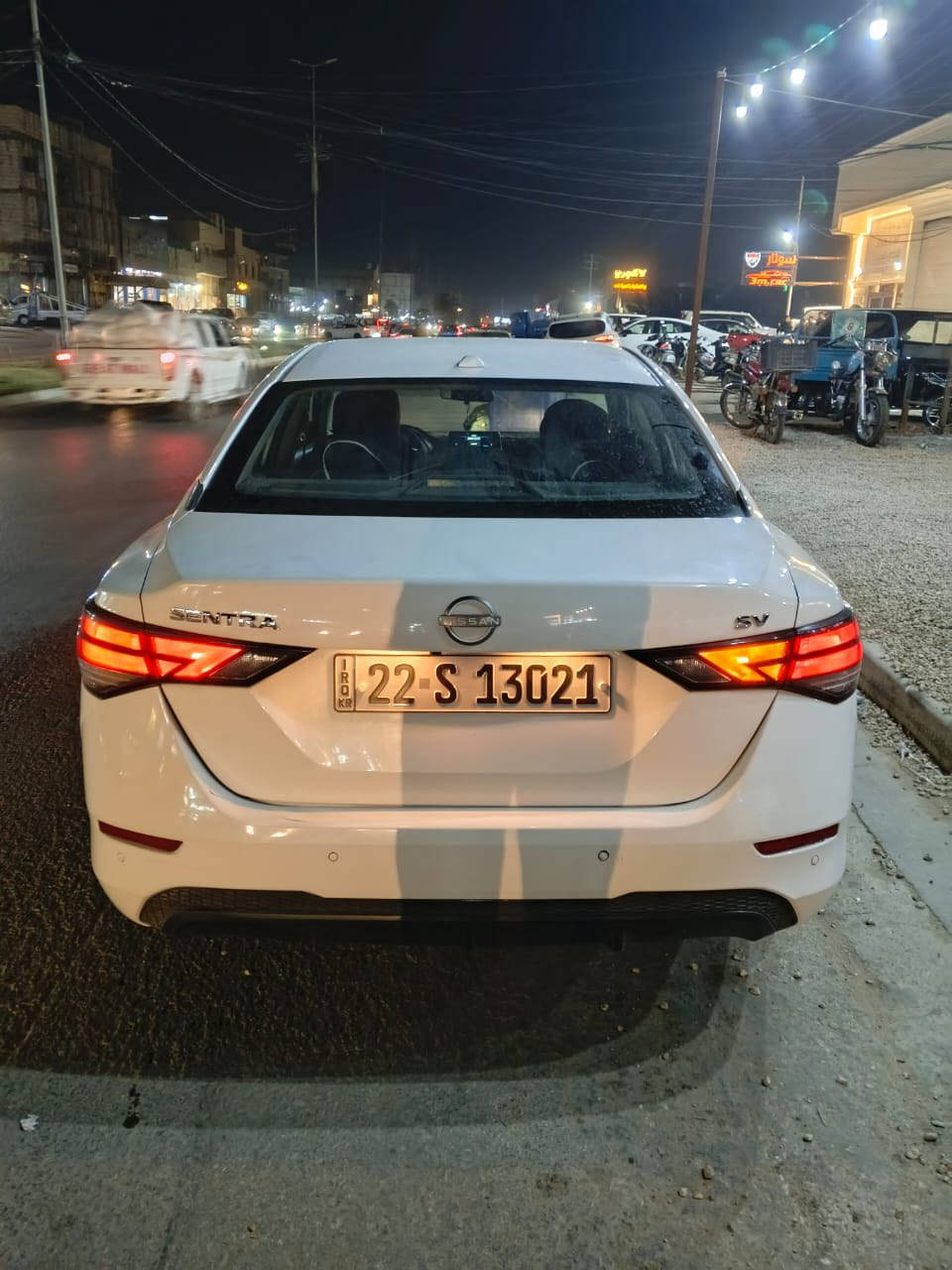 للبيع نيسان سنترا 2024
رقم أربيل / لون أبيض السعر 150$

سيارة مرتبة جداً، شكل حديث وناعمة بالسواقة، اقتصادية بالوقود ومناسبة للاستخدام اليومي والعائلي.

المواصفات:

* تشغيل بصمة وستارت

* شاشة وكاميرا خلفية

* مثبت سرعة وتحكم سكان

* حساسات

* جنوط

* تكييف ثلج

* داخلية نظيفة جداً

السيارة بيها حادث خفيف موضح بالصور بكل مصداقية، والسيارة ماشية 18الف  وحالتها جيدة ‭٠٧٧٣ ٢٩١ ١٦٩٩‬
