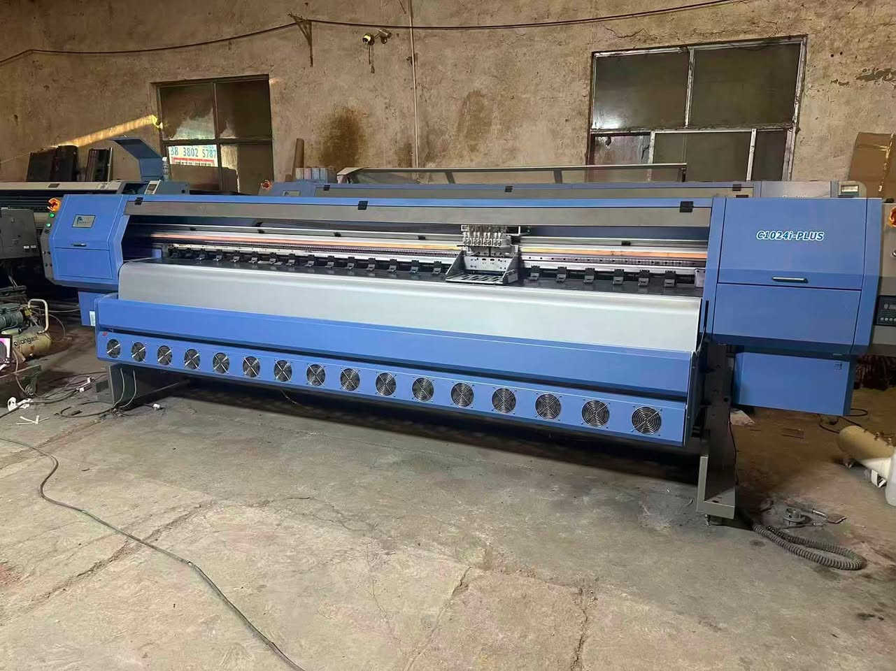 Brand new Allwin latest Konica 1024i with eight heads - prints 450 square meters per hour per head, which is four times the speed of a regular machine. Factory direct sale. Get in touch if you're interestedWhatsapp :+8618203658180
Wechat：18203658180


**إذا كنت صاحب هذا الإعلان وتريد حذفه لأي سبب، رجاءا أرسل رسالة إلى الدعم الفني**