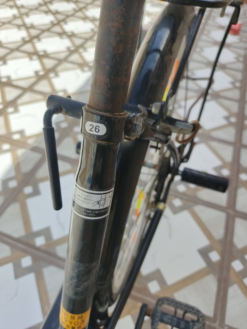 السلام عليكم بايسكل للبيع موديل 2020 حجم 26   صينية نص بريك أمامي وخلفي والأغراض لايت دينمو وقفل وكاسحةجرار وجك نص وزوج كبات وزوج فرارية وفسوريات ليموني 4وقصبات7وبرجستون وفسفورية أمامية وميدالية  السعر قيم واخذ مكاني غراف


**إذا كنت صاحب هذا الإعلان وتريد حذفه لأي سبب، رجاءا أرسل رسالة إلى الدعم الفني**