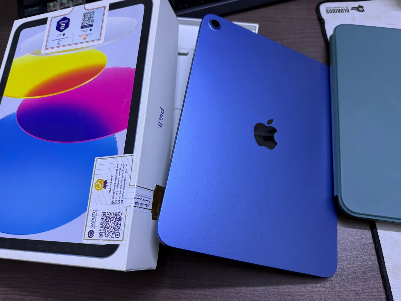 ايباد 11 نسخة A16 وايفاي
للبيع iPad 11 (A16) Wi-Fi – ذاكرة 128GB

الجهاز بحالة شبه جديدة واستخدام خفيف جدًا،

المواصفات:
الموديل: iPad 11 (A16)
الذاكرة: 128GB
حالة البطارية: 100%
عدد دورات الشحن: 40 دورة فقط
بصمة اصبع
وباقي المواصفات المعروفة

ابيعه مع كامل ملحقاته:
الكارتون الأصلي
الشاحن الأصلي
كيبل الشحن الأصلي
كفرات حماية وستاند بنفس الوقت عدده 2 وصورهن بالمنشور
قلم نوعية ممتازه كسر كارتون
كيبورد مع توتش باد كسر كارتون نوعية اصليه ممتازه

الجهاز محافظ عليه من أول يوم استخدام، الجهاز اخو الجديد كسر كارتون نضيف بنسبة 100‎%‎
بعده بالضمان ( ضمان ابل وضمان من ناروتو سنتر)

💰 السعر: (490 الف دينار عراقي مع كامل ملحقاته ابيعه هو وغراضه كامله)
للعلم بس الكفرات والقلم والكيبورد سعرهم الاجمالي يطلع تقريبا 70 الى 100 الف
📍 الموقع: (البصرة/ القبلة )

*********** بي واتساب
