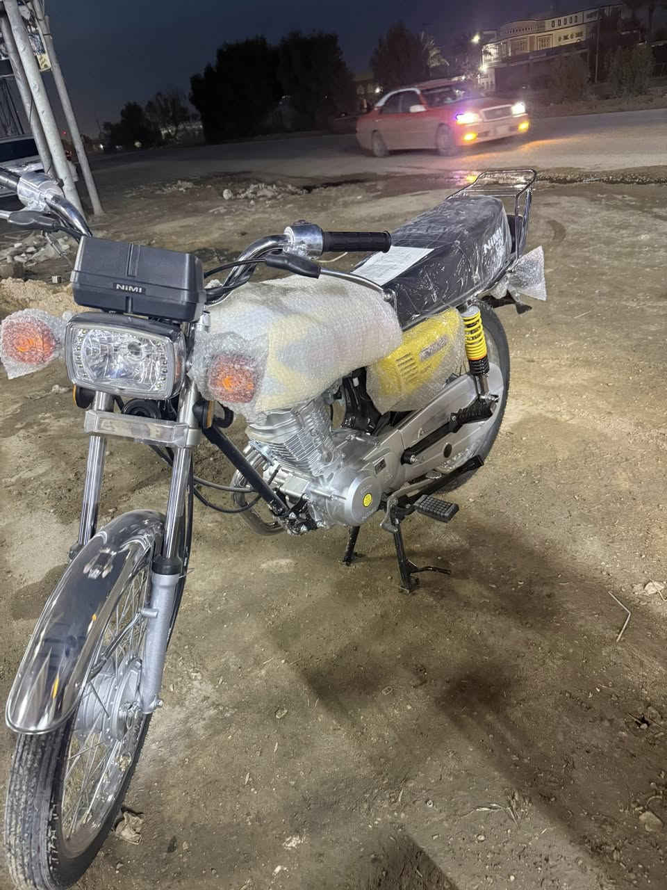 سلام عليكم نامه متياز موديل 2027
دراجه بعدهي ما ماشيه زيرو جديد  اوراق سكن

***********
