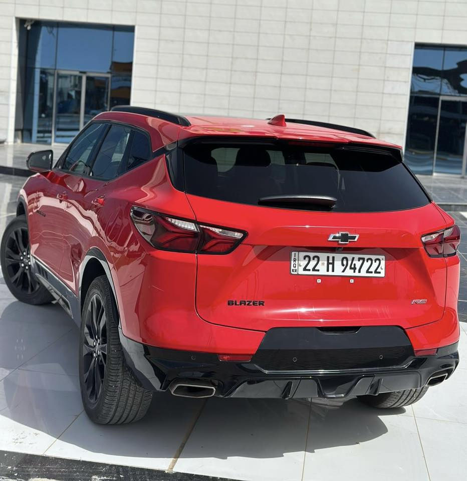 شفروليت بلايزر
الموديل : 2022

الفئه : Rs  اعلى فئه  فول بانوراما وذاكرة كشن

المحرك : v6    سته سلندر

الويل : بلاك توب 21 / 275 / 45

اللوحه : أربيل

المكان : كربلاء

الهاتف : ***********  اتصال / واتس أب
