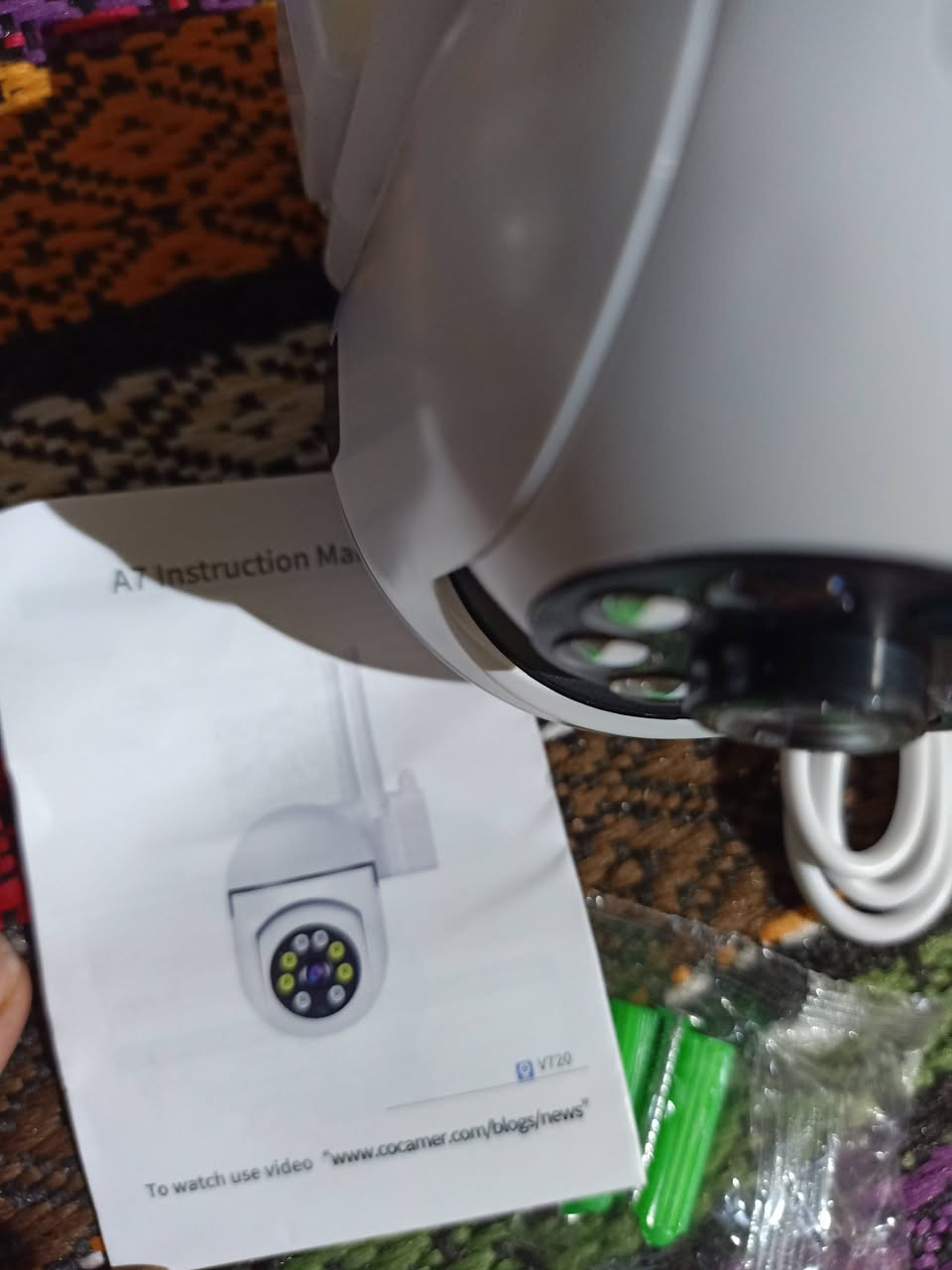 كامرة مراقبة
سعر قطعه ب 10الاف
متوفر قطتعتين
توصيل متوفر


**إذا كنت صاحب هذا الإعلان وتريد حذفه لأي سبب، رجاءا أرسل رسالة إلى الدعم الفني**