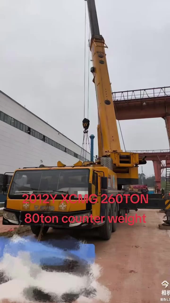 2012Y XCMG260ton
80ton counter weight


**إذا كنت صاحب هذا الإعلان وتريد حذفه لأي سبب، رجاءا أرسل رسالة إلى الدعم الفني**