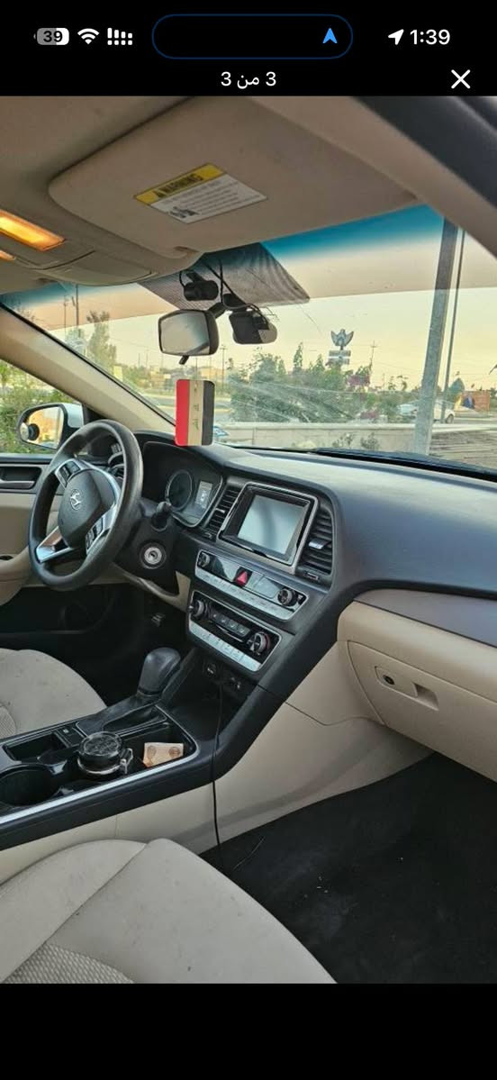 سوناتا 2019
قطعتين صبغ 

كير محرك بالشرط ماشية 85 الف ميل 

دهن موتل مبدل جديد دسكات وبطارية تبديل جديد 

بيع مستعجل 

مكان السيارة كركوك
***********
