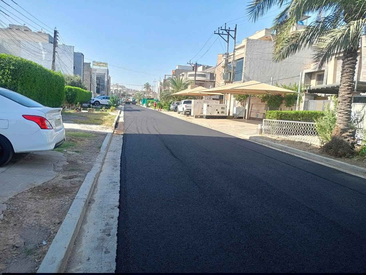 السلام عليكم مستعدين لتبليط الشوارع الحكوميه والزراعيه وباسعار تنافسيه كافة المحافظات للاستفسار ***********..***********
