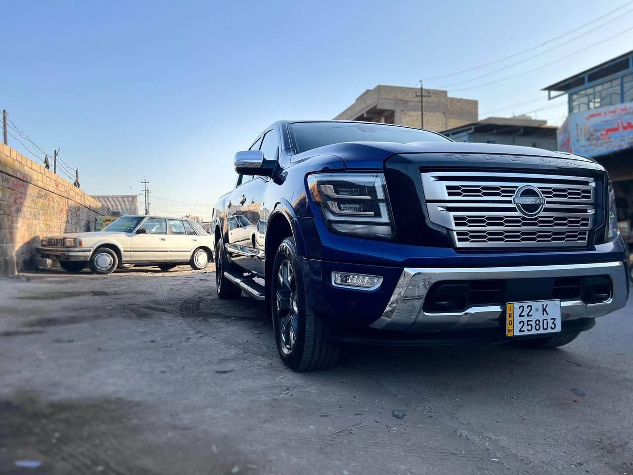 نيسان تيتان
الموديل 2023
اللوحة اربيل
ماشي 47 الف مايل
الفئة فووول بلاتينيوم 
الحادث بسيط جدا ايرباك سليم 
للاستفسار *********** بغداد, العراق
