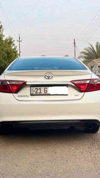 السلام عليكم
كامري للبيع 2015 وارد امريكي كلين مواصفات se
بيهه الدعمايات صبغ بلعراق بسبب الشخوط فقط 
السياره بدون تعديل وبدون بارد وبدون تبديل 
ميكانيك السيارة نظيف كير محرك مامفتوح 
محرك 4سلندر 2500 
تخم تاير جديد ومنظومه زنون 
هزه وسنويه لنهايه 2026
السعر 175 وبيهه مجال قليل.
السياره شرط التحويل 
***********
