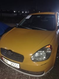 اكسنت دبدوب موديل 2009امريكي الضرر جاملك الامامي.. وبونيد مبدل. كير او...