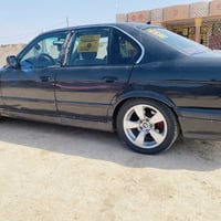 سياره بيم 525i السعر 50 لو ن رصاصي رمادي مديل 91 محرك مسكر عدله  رقم ب...
