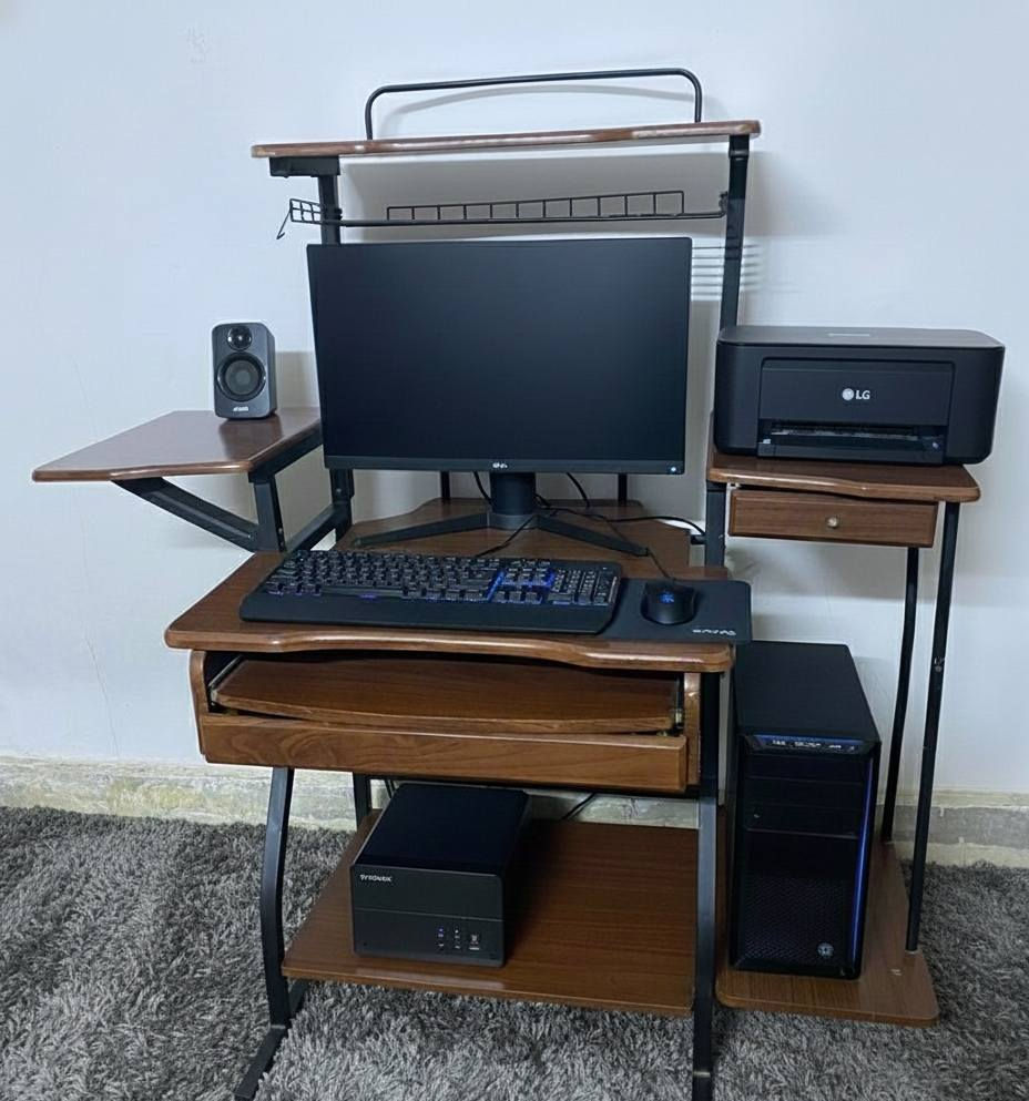 للبيع ميز حاسبه دسكتوب صاج قوي  سعر 85 بي مجال
العنوان بغداد حي الجهاد
رقم موجود واتساب 
***********
