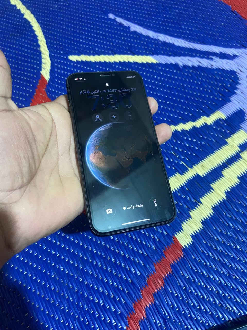 السلام عليكم
ايفون 11 برو فقط
نموذج M 
ذاكرة / 256
بطاريه / 72
نضافة ‎99 %‎ 
جهاز بلادي ممبدل اي شي بي
بدون ملحقات
العنوان / بغداد حي النصر 
السعر / 275
***********
