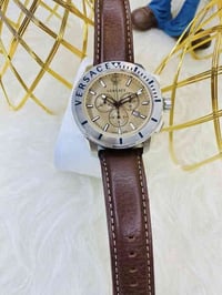 فيرساتشي • ساعة رجالي أصلي • كرونوغراف ٤٨مم