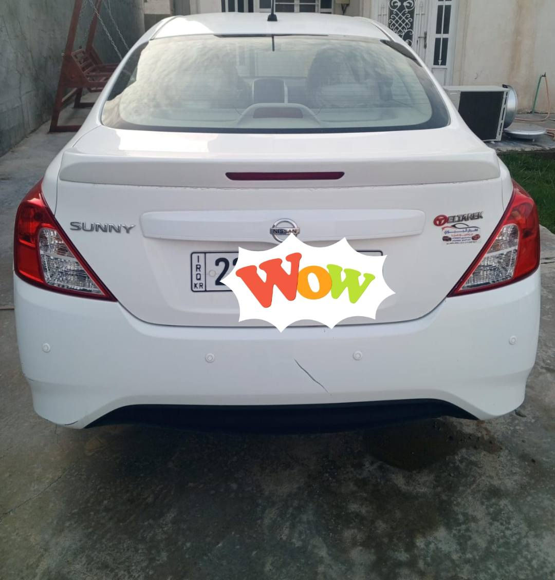 نيسان سني مصري موديل 2024 رقم اربيل بسمي  سعرها 123 ماشيه 79الف سيارة ما بيها تبديل ولا صبغ بس لخت بسيط في باب خلف سايق سيارة أربعة جام كهرباء و كامرأة في خلف وتبريد قسمين و سيارة مكفولة من صبغ وكير ومحرك مكفول  للتواصل ***********
