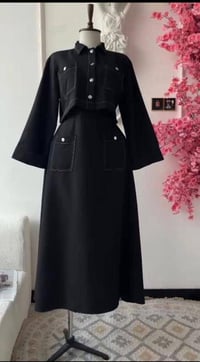 صدرية وكنزة • هوريم دابل تركي • مقاسات ٣٨-٤٨