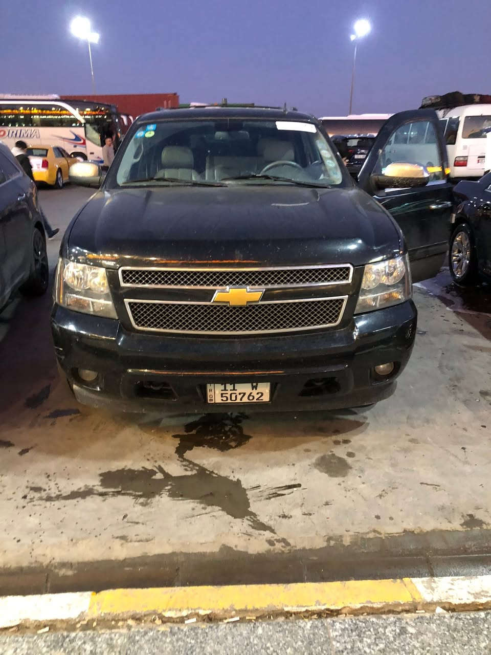 سلام عليكم تاهو 2012 LTZ فول ماعده الشفط السيارة عليها منظومة غاز تدفئة تبريد كشنات فتحة سقف كفالة گير ومكينة تخم تاير و ويل جديد السيارة ماتصرف عليها ربع وباسمي احولك ثاني يوم وصور السونار موجودة بلصور الي يعجبه يتصل على الرقم *********** السعر 220 وبيها مجال
