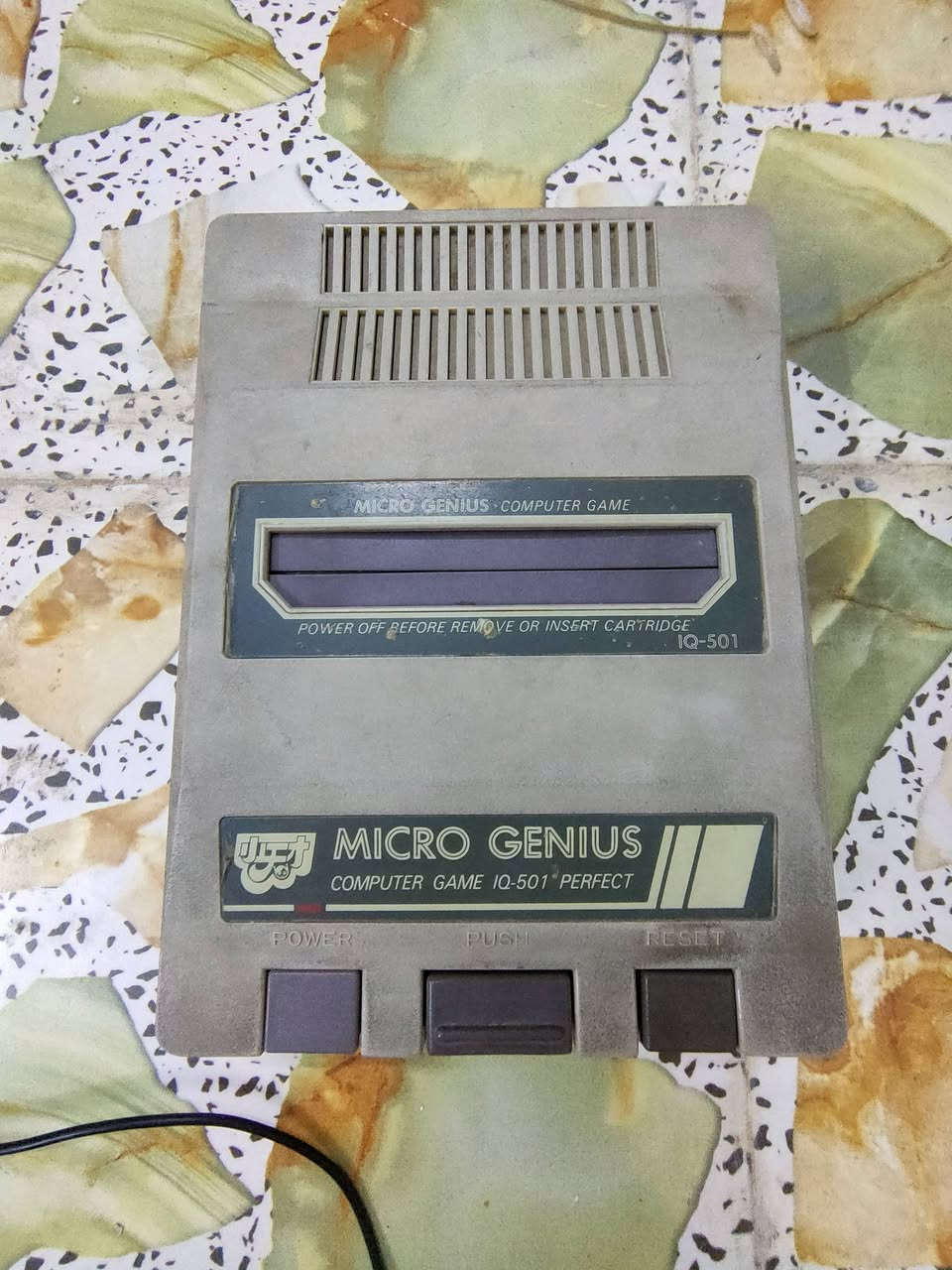 جهاز Micro Genius  اصلي تايواني خارطة انتكريت يشغل اصلي وتجاري هذا الجهاز هو استنساخ (Famiclone) لجهاز Nintendo Entertainment System (NES) السعر 65 الف ويوجد توصيل لجميع المحافظات.


**إذا كنت صاحب هذا الإعلان وتريد حذفه لأي سبب، رجاءا أرسل رسالة إلى الدعم الفني**