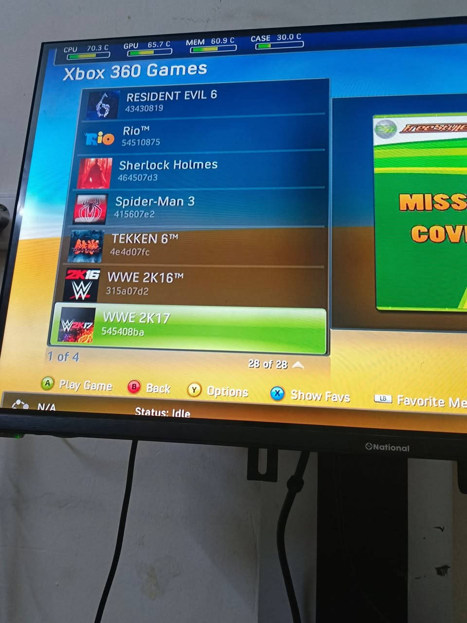 اكس بوكس سوبر سلم مهكر كامل ملحقات ويه ٦ يدات السعر 125


**إذا كنت صاحب هذا الإعلان وتريد حذفه لأي سبب، رجاءا أرسل رسالة إلى الدعم الفني**