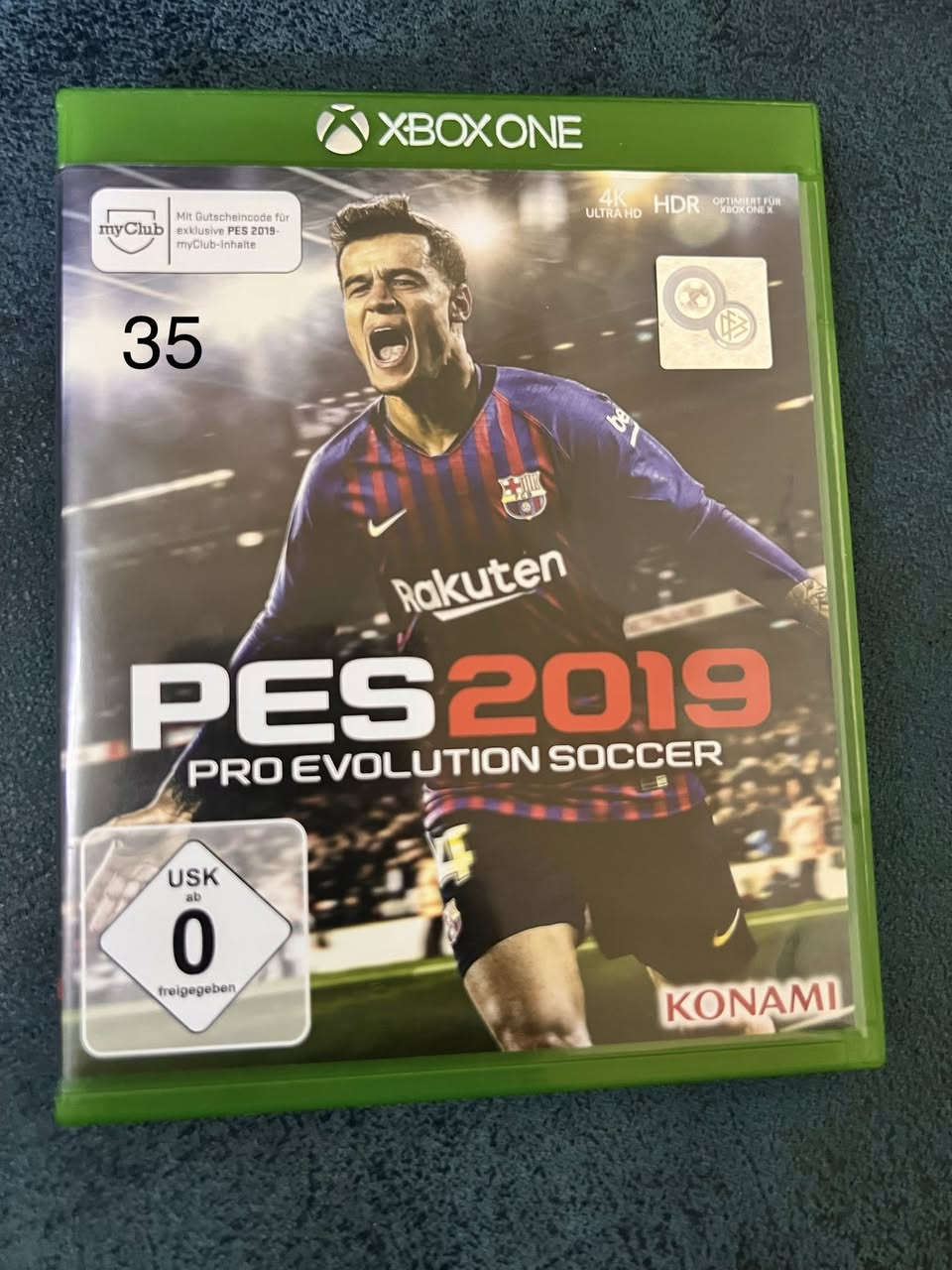 للبيع اكس بوكس ون اس + جوستك سيريس اس اسود مستخدم قليل + جوستك كيم سير غير مستخدم بالباكيت 180 الف  / و الالعاب كل لعبة مكتوب عليها سعرها


**إذا كنت صاحب هذا الإعلان وتريد حذفه لأي سبب، رجاءا أرسل رسالة إلى الدعم الفني**