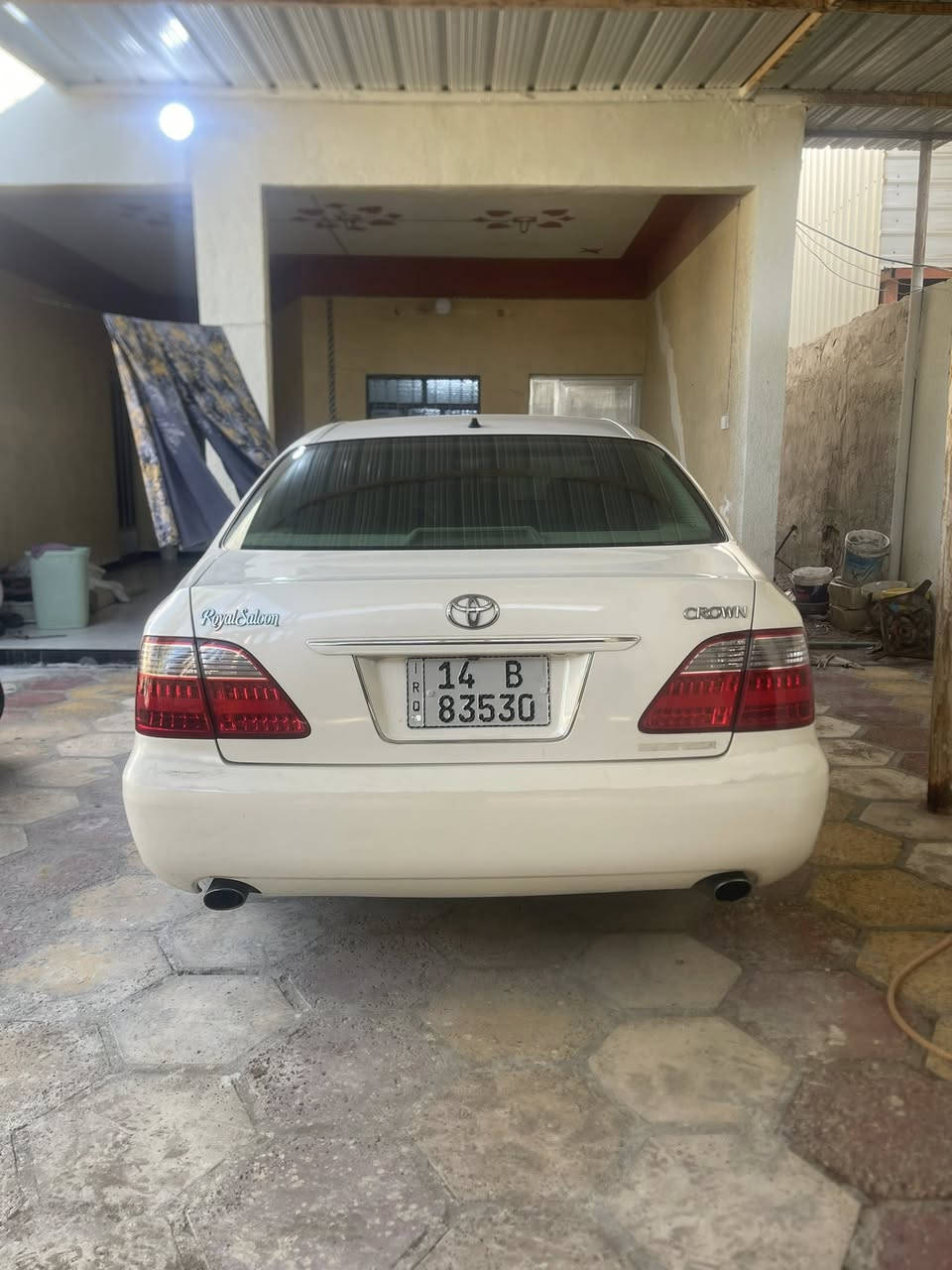 للبيع تيوتا كرون صالون رويال 2006 اصل بصمة رصاصي
اللون ابيض صدفي سيارة جديدة مامفتحة مكفولة 

سيارة رقم بصرة الدولي الجديد تحويل ثاني يوم سيارة ماماشية بالعراق دواخل مخمل بيجي وصاج ملكي 

شاصي 182 محرك 3GR 3000 

كشنات كهرباء خزن 

ستيرن كهربائي شاشة وسيدي خزن 

بردة خلفية اوتو كامرة خلفية دوارة 

سيارة كرستال لايت دوار 5 قطع 

بعد بيها اهواي مواصفات 

مكان السيارة بصرة قضاء الفاو 

اي استفسار خاص وتساب 

***********
