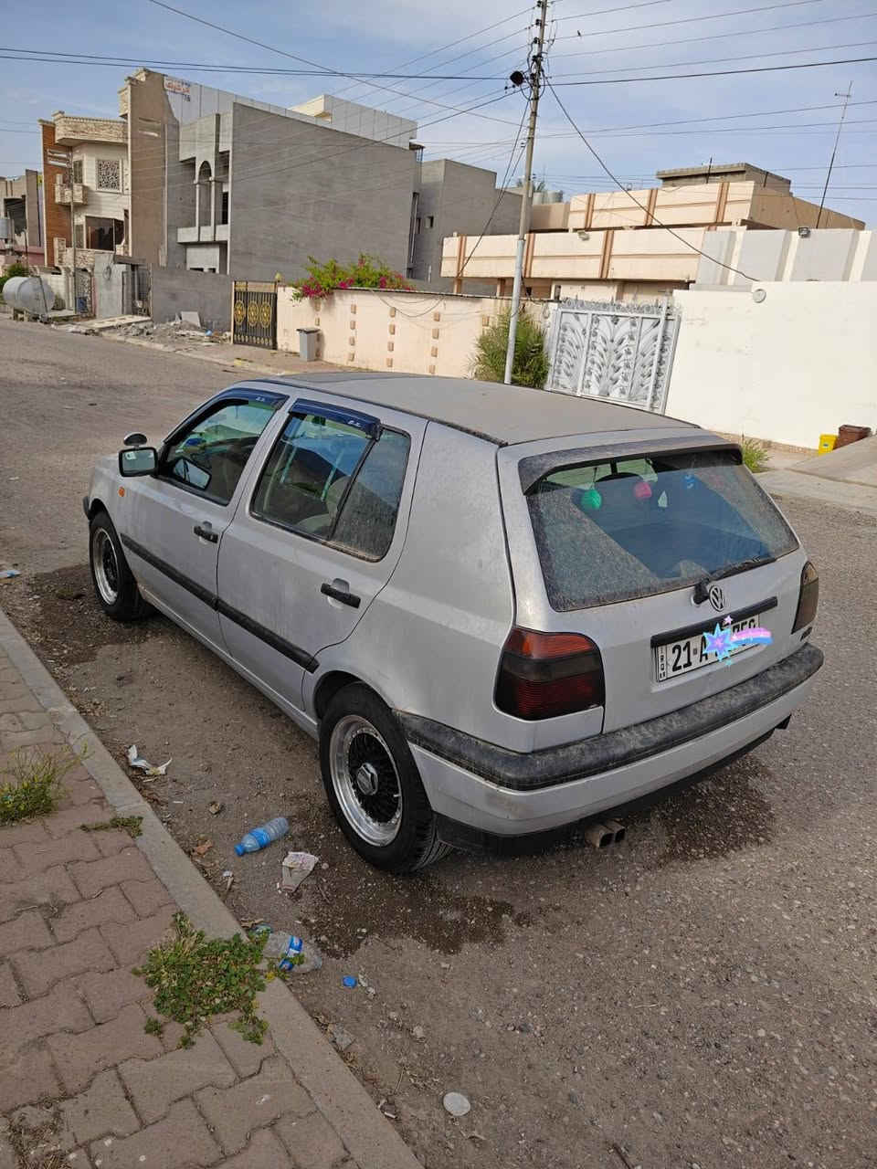 كولف نفخ موديل ٩٤ كير عادي محرك كير تبريد بل شرط جوم ٤ كهربائي سلايت كهربائي تخم تاير بطاقه بنزين سنويه باسمي سليمانيه ٤٥ بي مجال سياره على أيدي مال بيت بدون ظربه بلاديه بل شرط تفحص يالله تاخذ ***********
