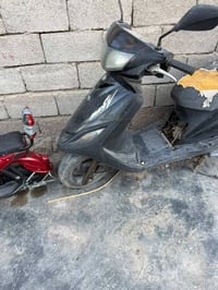 دراجه ماكس 140 شغاله كامله محرك استندر بيها نقص كشن و باتري سعرها 250 ...