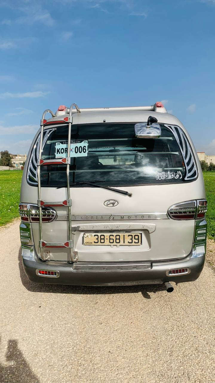 باص هنداي ستركس 2001مرخص سنه نقل مشترك اصلي
فحص جيد جيد ضربه  ضربه راسيه يعني فحص كامل لا قص ولا غيار ولا صدا ولا هرايان
ماتور 27 BB  افرهول كامل 60%
قير جيد جيد دهان جديد اول دهنه اله بعد دهان بلاده بدي صاج ولا حبه معجون ترخيص سنه مرخص ل28/1/2027 غرفه الشركه  نضيفه مشيه نخب ولا طقه نقل كامل كوشوك 4جديد للبيع بسعر حرق حرق حرق(3300)كاش 
الله يطرح البركه لصاحب النصيب
الباص ع الواقع اجمل من الصور والتصوير اليوم
0796186341 ابو فيصل


**إذا كنت صاحب هذا الإعلان وتريد حذفه لأي سبب، رجاءا أرسل رسالة إلى الدعم الفني**