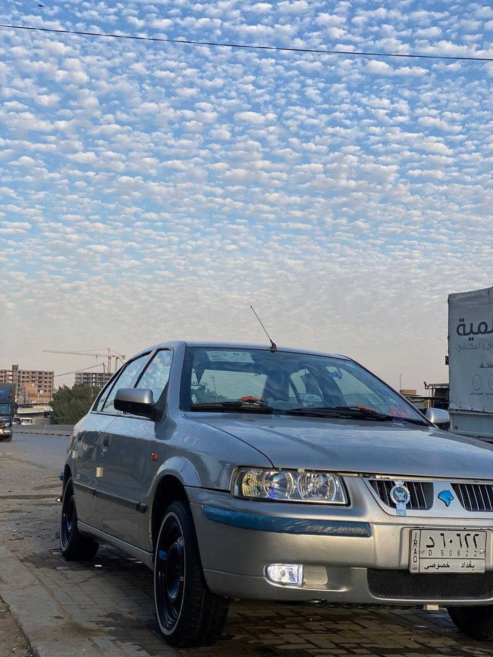 سلام عليكم سمند 2010سياره كفاله ما عده هلال واحد وبارد حك شبر بل باب وره سايق. ول باقي. كله كفاله.  بدون تبديل بدونن صبغ بدون ضربه سياره احلئ من صور برغي ما مفتوح بيها كير ومكينه فرنسي صدر امامي خلفي جديد تخم تاير خط ابيض وياله صبغ حراري داخل جديد سياره كلها بلاديه تحويل مباشر مصفره غرمات. مكاني بغداد زعفرانيه سعر 47وبيها مجالل حك جيه ***********
