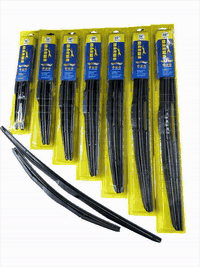 ماسحات • حديد وبلاستك • مقاسات 14-26