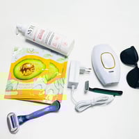 ليزر منزلي • مرطب فرنسي • ٣ ماسكات