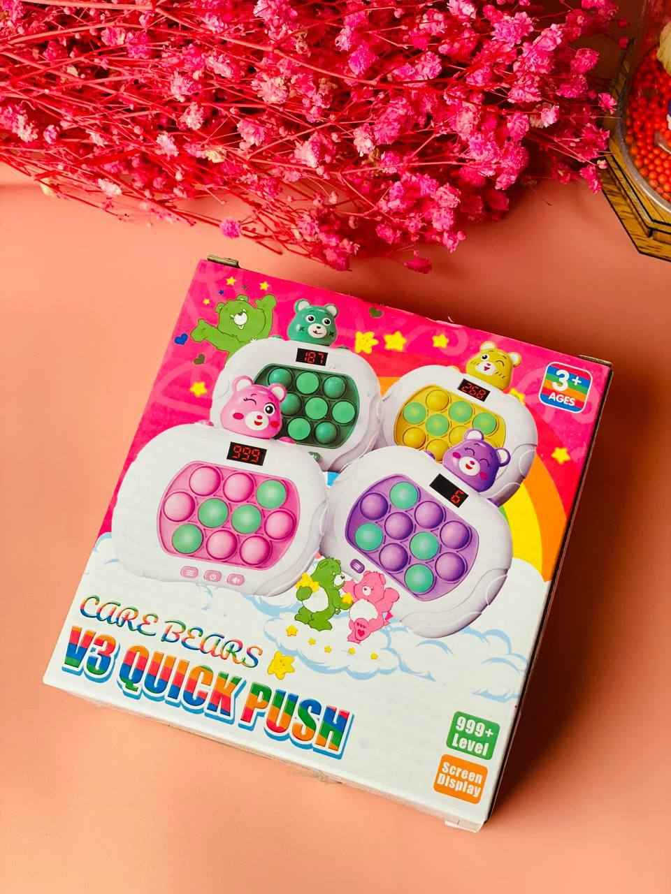 V3 QUICK PUSH 
لعبة بوب ايت الجديدة الضوئية الالكترونية متوفرة بكثير من الاشكال 📢😍

❤️ الشاطر الي راح يوصل للاخير 👍
❤️ لعبة مسلية وممتعة للكبار والصغار 
❤️ لعبة البوبيت الالكترونية الجديدة 5*1
❤️ تقوم فكرتها على تتبع البوب ات المضيئة باقصى سرعة و بالتسلسل الصحيح
❤️ لها اكثر من طريقه للعب بمراحل مختلفة من السهل الى الصعب..
❤️ مصممة للكل تبدأ من عمر 3 سنوات واكثر 
❤️ لعبة مثالية مع 5 أوضاع وضع الاختراق وضع الذاكرة 
❤️ تعامل مع 30 مستوى قابل للتعديل تذكر وقم بإزالة الفقاعات المضيئة بسرعة للتقدم.
❤️ لعبة حسية من خلال الضغط على الكرات🔵🟢
❤️ مفيدة لحالة التوحد لدى الاطفال 🙍🏻‍♂️🙇🏻‍♂️
❤️ كما يمكن قضاء وقت ممتع بها طفلك 👶🏻
❤️صوت وضوء ممتع تعمل على البطارية #الاصلية
 
🚘يوجد خدمة توصيل لجميع  محافظات العراق بغداد, العراق


**إذا كنت صاحب هذا الإعلان وتريد حذفه لأي سبب، رجاءا أرسل رسالة إلى الدعم الفني**