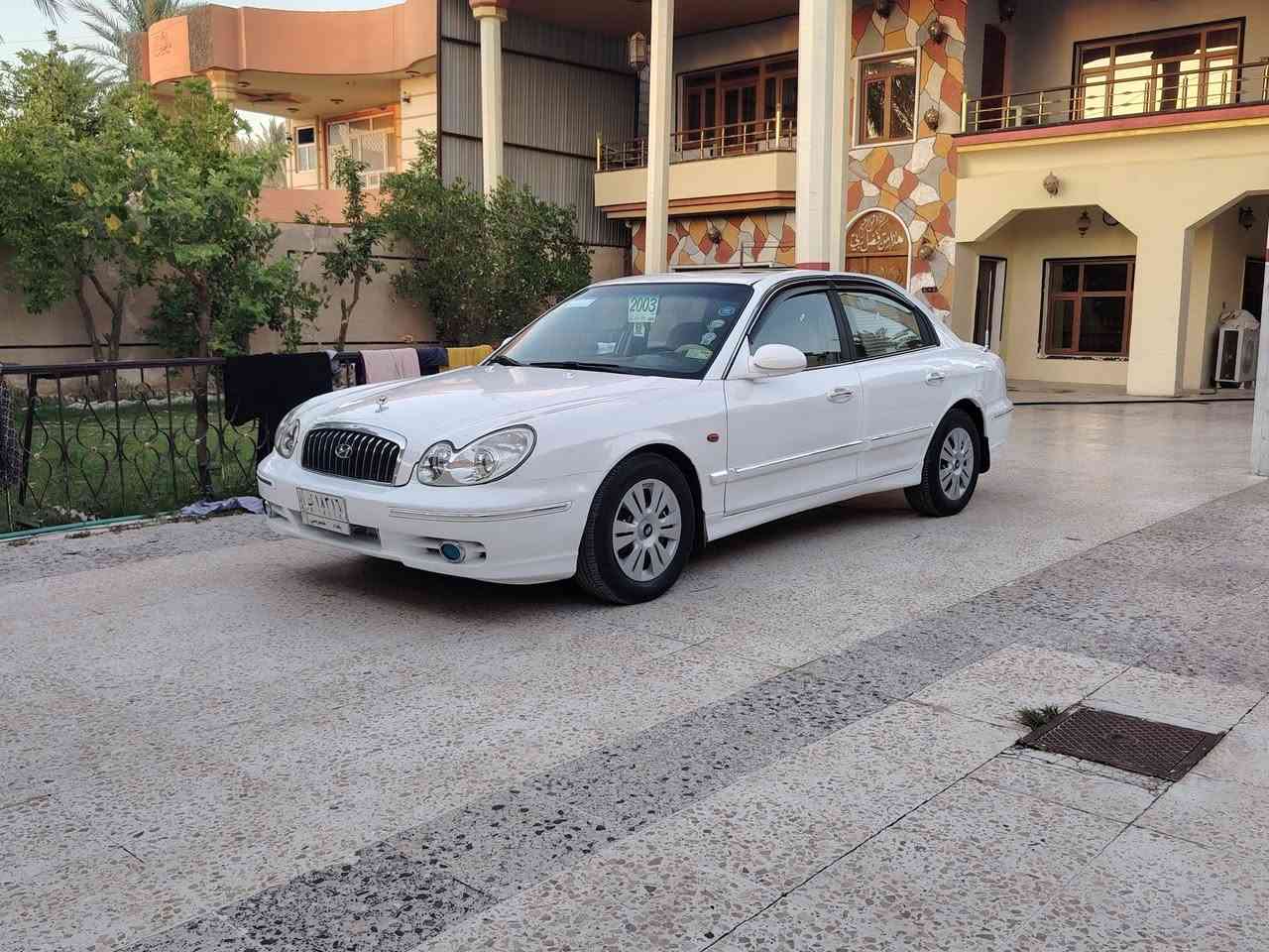 ﷽
سلام عليكم سوناتا موديل 2003  سياره من   محرك وكير جدد تبريد خير من الله صدر خلفي أمامي جديد تخم تاير ويل بلادي كهربائيات السياره ع وضع الشركه سنتر لوك غرفتها جديده سياره ماكلك متعوب عليها بس هيه جديده قافله من كلشي ماشاءالله السياره بلاد وشرط صبغ جماليه فقط بدون قطره معجون مكفوله كفاله عامه من الكص والضرب  وبلعافيه ع ياخذها الي ميعرف سياره شنو جدادتها ليعلق رحمه لولديكم معروضه 71 وبيها مجال مكان السياره ديالى الغالبيه للتفاصيل اكثرالهاتف#***********
