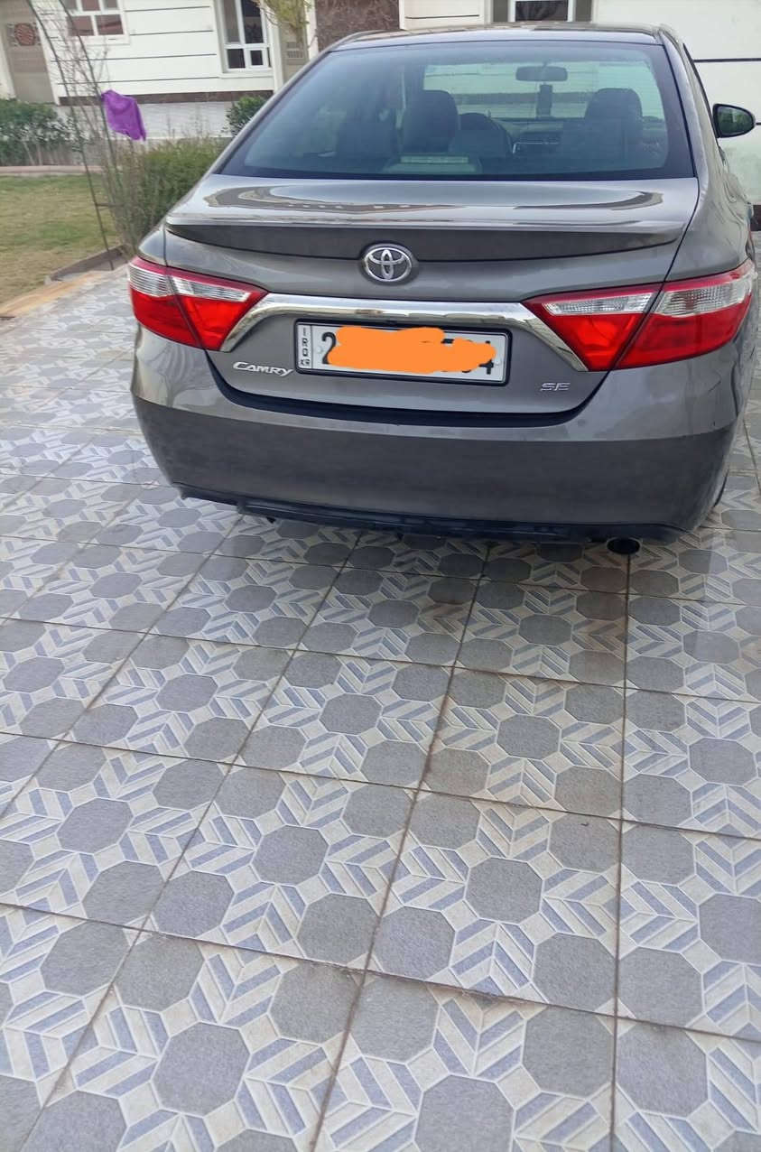 السلام عليكم 

للبيع كامري وارد امريكي موديل ٢٠١٦

فئة Se   سيارةمواصفات شاشة و كامرة بلادية تحكمات ستيرن وشفتات مال نمر بلاد كشن كهرباء داخل جلد وقماش سيارة حلوة ترايها ونشاط خير من الله 
مصبوغه حزام بدون دواخل 
رقم سليمانيه تحويل مباشر بأسم المشتري مكان السيارة الانبار فلوجة السعر١٣٠ وبيها مجال 
مكلف بل نشر رقم صاحب السيارة 

 ***********
