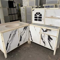 كاونتر مرمر • ٣ قطع • توصيل مجاني بغداد