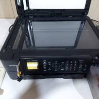 طابعة براذر موديل J480  مستعمل بحالة ممتازة  احبار خارجية تطبع 5000 مل...