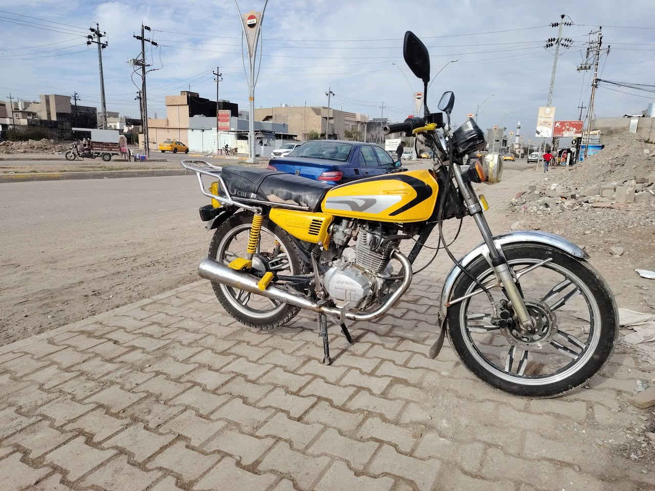 سلام عليكم دراجه نامي برو  5 كير موديل 20021شرط كله شغال سلف كهربائيات
شراي اتصل  ***********
