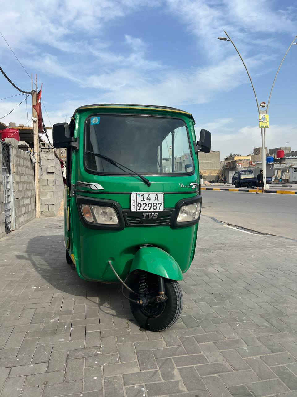 تكتك2022كفاله عامه... 
تكتك كفاله عامه رقم وسنويه
تـكـتـك جاهزه كبل لـشـارع
تحويل ثاني يوم تكتك تــوه
صاعده هزه محركه مكفول
الكسل مكفول تكتك نضيفه
وحلوه وهاي صوره كدامكم
تايراته نضيفه جدد تعال وطلع
الــســــعـــر (8 وربع) وبيه مجال
لطيبين رقم صاحب تكتك
*********** ما متواجد
ع فيس فقط ع هاتف
لعنوان بصره حيانيه شارع طاگ...
