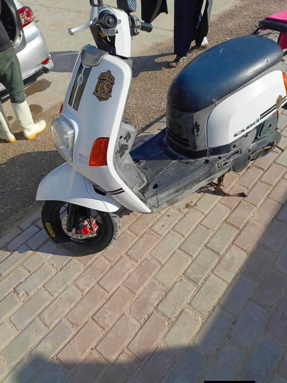 السلام عليكم درجه بوليس للبيع الدرجه نضيفه والدرجه كبريته ا خدميه مفوله مفتوحه مره وحده  بس العدد  يردله تبديل هو يشتغل بس يخربط ومكسور والاستفسار  على  هذا الرقم *********** بي وتساب متوجد  رصيد وعلى  الخاص
